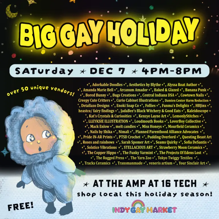 Big Gay Holiday Market Flyer